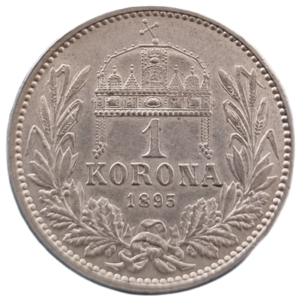 1 Koruna 1895 k.b., František Josef I.
