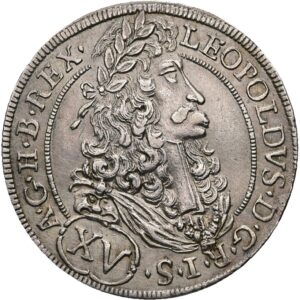 15 Krejcar 1694, Leopold I.