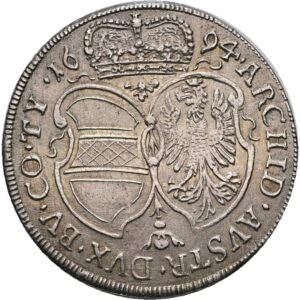 15 Krejcar 1694, Leopold I.