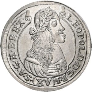 15 Krejcar 1676 KB, Leopold I.