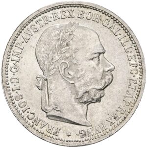 1 Koruna 1893 b.z. František Josef I.