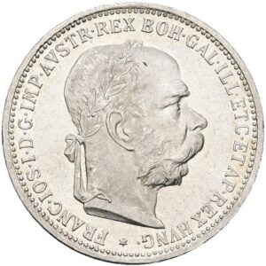 1 Koruna 1893 b.z. František Josef I.