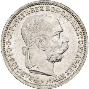 1 Koruna 1893 b.z. František Josef I.