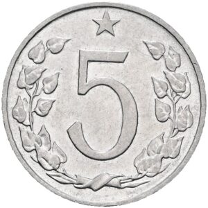 5 haléř 1973