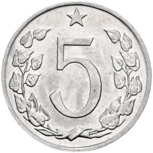 5 haléř 1975