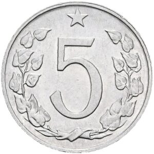 5 haléř 1970