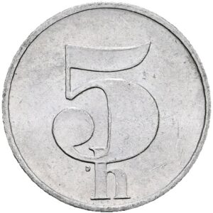 5 haléř 1991