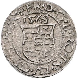 Stříbrný denár 1564 k.b. Ferdinad I.