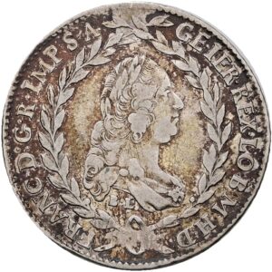 20krejcar 1765 B.N. František I. Štěpán Lotrinský - posmrtný.