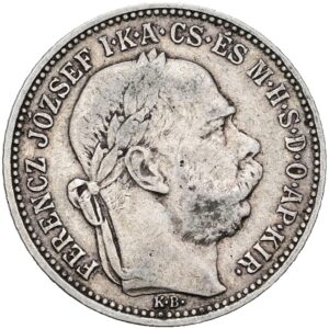 1 Koruna 1896 K.b, František Josef I.