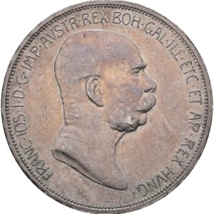 Stříbrná 5koruna 1908jubilejní ,František Josef I.