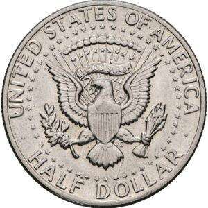 1/2 Dolar 1972 D, Kennedy half Dollar