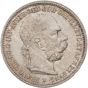 1 Koruna 1893 bz, František Josef I.