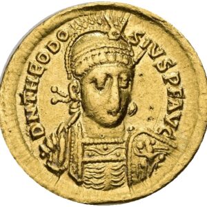 Solidus- Theodosius II - Constantinopolis