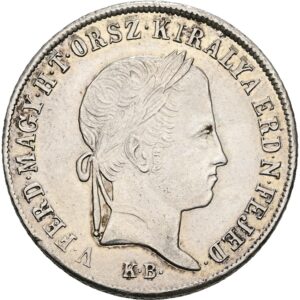 20 Krejcar 1848 K.B., Ferdinand V.