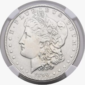 US Morgan Dollar 1890, MS 62