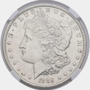 US Morgan Dollar 1889, MS 62