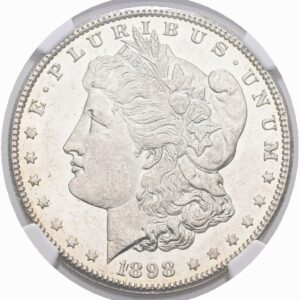 US Morgan Dollar 1898 O, MS 62