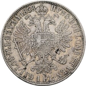 1 Zlatník 1858 V, František Josef I.