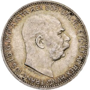 1 Koruna 1915 bz., František Josef I.