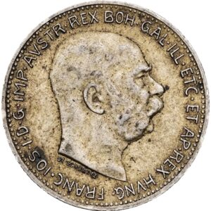 1 Koruna 1915 bz., František Josef I.