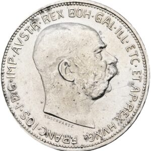 1 Koruna 1912 bz., František Josef I.