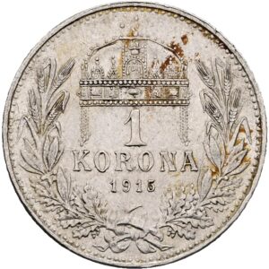 1 Koruna 1915 KB, František Josef I.