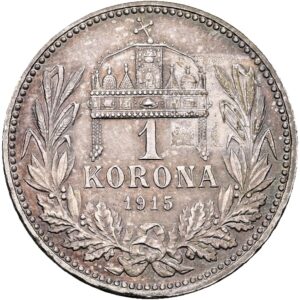 1 Koruna 1915 KB, František Josef I.