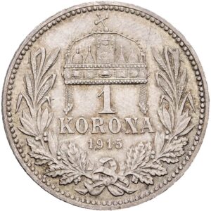 1 Koruna 1915 KB, František Josef I.