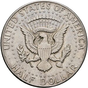 1/2 Dolar 1967, Kennedy half Dollar