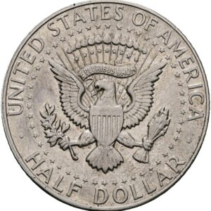 1/2 Dolar 1967, Kennedy half Dollar