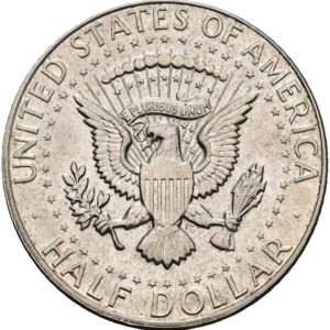 1/2 Dolar 1968 D, Kennedy half Dollar