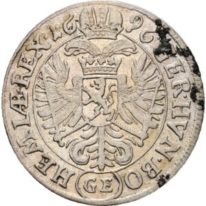 3krejcar 1696 GE , Praha ,Leopold I.