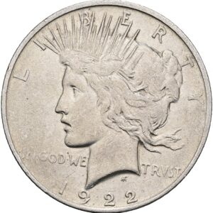 Peace Dollar 1922 D