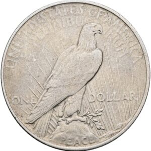 Peace Dollar 1922 D