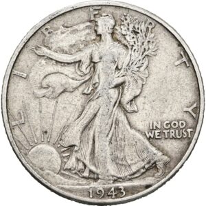 1/2 Dollar , Walking Liberty Half Dollar 1943