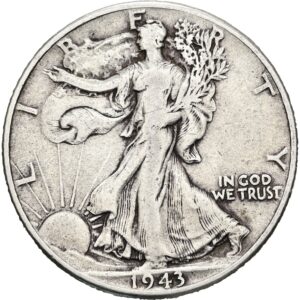 1/2 Dollar , Walking Liberty Half Dollar 1943