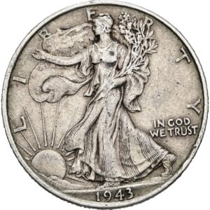 1/2 Dollar , Walking Liberty Half Dollar 1943