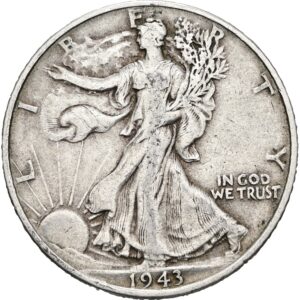 1/2 Dollar , Walking Liberty Half Dollar 1943