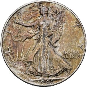 1/2 Dollar , Walking Liberty Half Dollar 1946