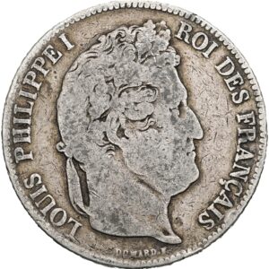 5 Frank 1834 A, Louis Philippe I.