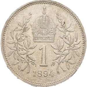 1 Koruna 1894 bz., František Josef I.