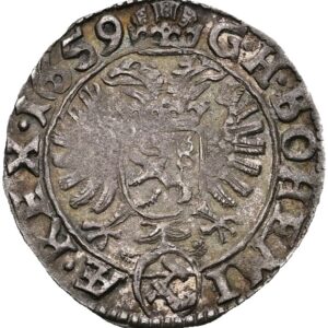 3 krejcar 1659 Kutná Hora , Leopold I.