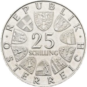 25 Schilling 1972, Carl Michael Ziehrer