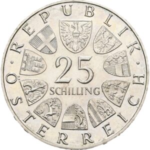 25 Schilling 1972, Carl Michael Ziehrer