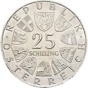 25 Schilling 1970 ,Franz Lehar