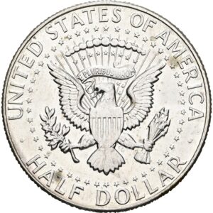 1/2 Dolar 1967, Kennedy half Dollar