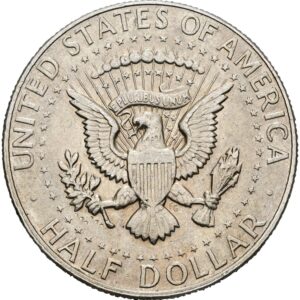 1/2 Dolar 1967, Kennedy half Dollar