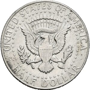 1/2 Dolar 1967, Kennedy half Dollar