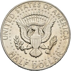 1/2 Dolar 1968 D, Kennedy half Dollar